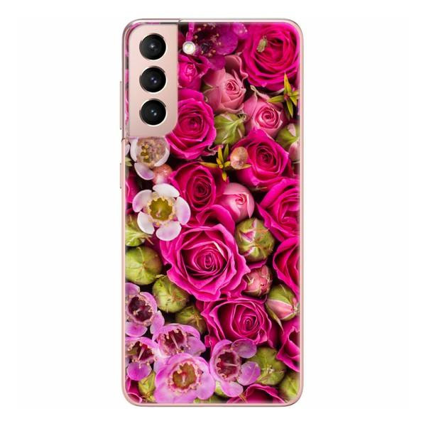 Boxface Silicone Case Samsung Galaxy G991 S21 Rose 41709-up999 - зображення 1