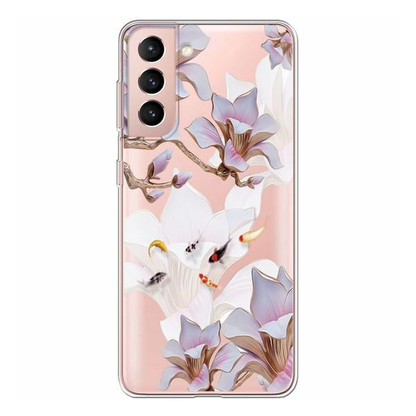 Boxface Silicone Case Samsung Galaxy G991 S21 Chinese Magnolia 41710-cc1 - зображення 1