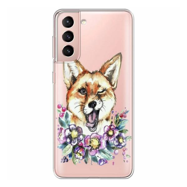 Boxface Silicone Case Samsung Galaxy G991 S21 Winking Fox 41710-cc13 - зображення 1