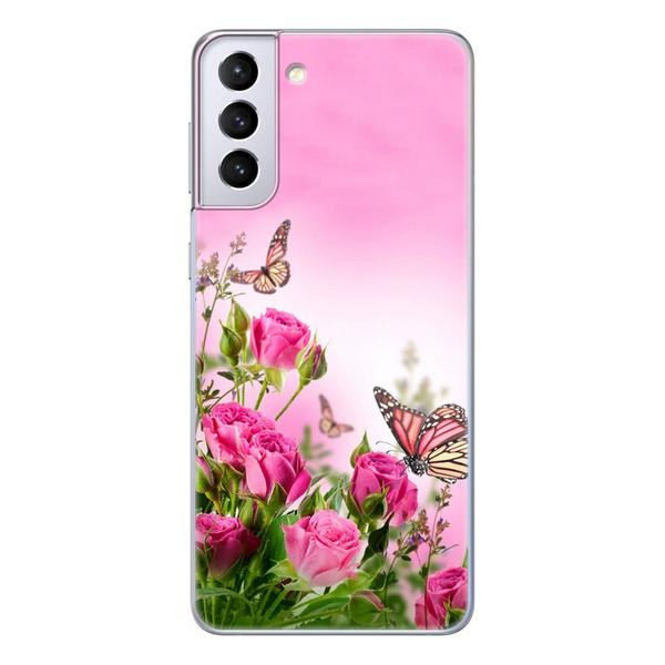Boxface Silicone Case Samsung Galaxy G996 S21 Plus Flowers 41718-up1000 - зображення 1