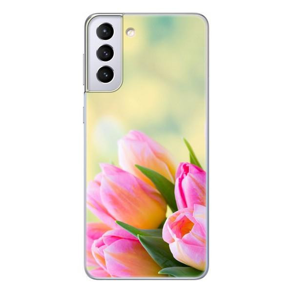 Boxface Silicone Case Samsung Galaxy G996 S21 Plus Bouquet of Tulips 41718-up1062 - зображення 1