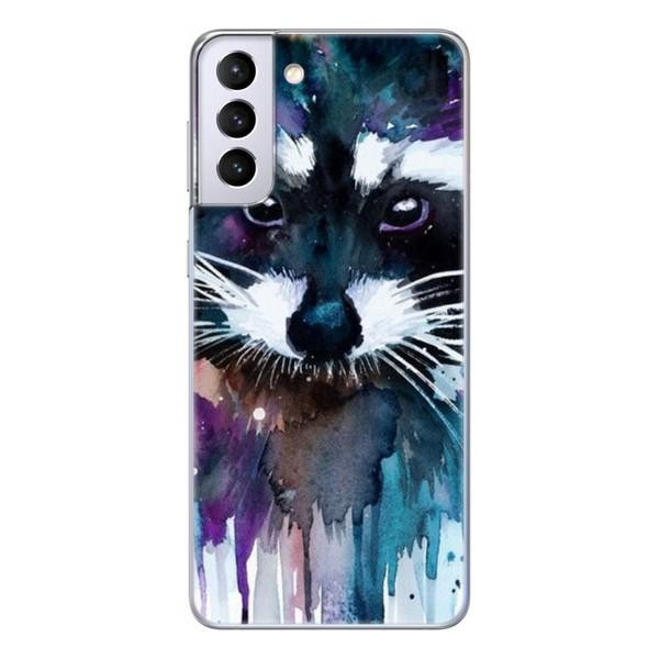 Boxface Silicone Case Samsung Galaxy G996 S21 Plus Raccoon 41718-up1134 - зображення 1