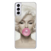 Boxface Silicone Case Samsung Galaxy G996 S21 Plus Marilyn Monroe Bubble Gum 41718-up572 - зображення 1