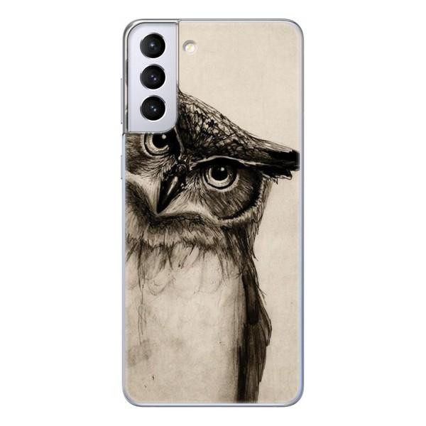 Boxface Silicone Case Samsung Galaxy G996 S21 Plus Owl 41718-up591 - зображення 1