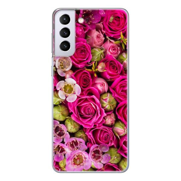 Boxface Silicone Case Samsung Galaxy G996 S21 Plus Rose 41718-up999 - зображення 1