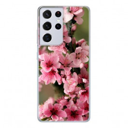 Boxface Silicone Case Samsung Galaxy G998 S21 Ultra Flowers 41719-up1005