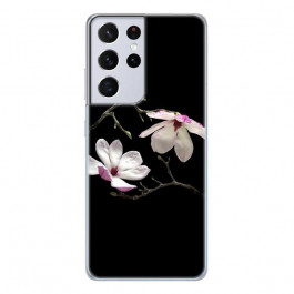 Boxface Silicone Case Samsung Galaxy G998 S21 Ultra Flower 41719-up1006