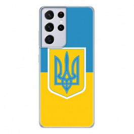 Boxface Silicone Case Samsung Galaxy G998 S21 Ultra Герб України 41719-up103
