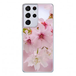 Boxface Silicone Case Samsung Galaxy G998 S21 Ultra Flowers 41719-up1104