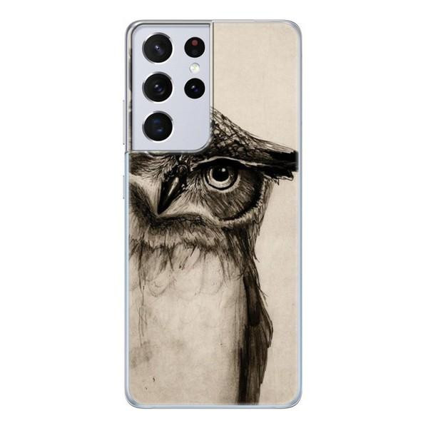 Boxface Silicone Case Samsung Galaxy G998 S21 Ultra Owl 41719-up591 - зображення 1