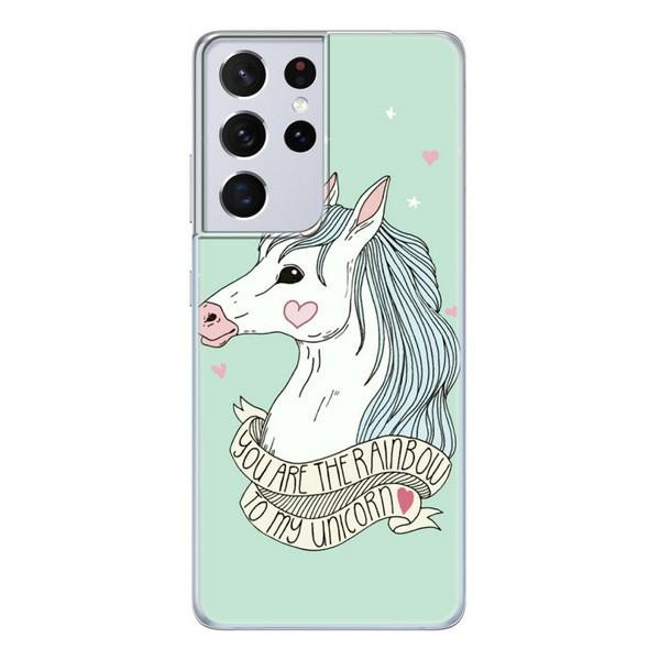 Boxface Silicone Case Samsung Galaxy G998 S21 Ultra My Unicorn 41719-up682 - зображення 1