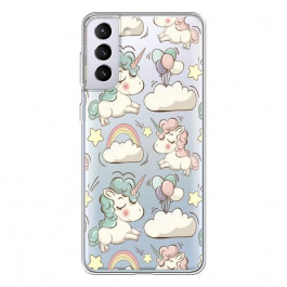 Boxface Silicone Case Samsung Galaxy G998 S21 Ultra Unicorns 41731-cc2