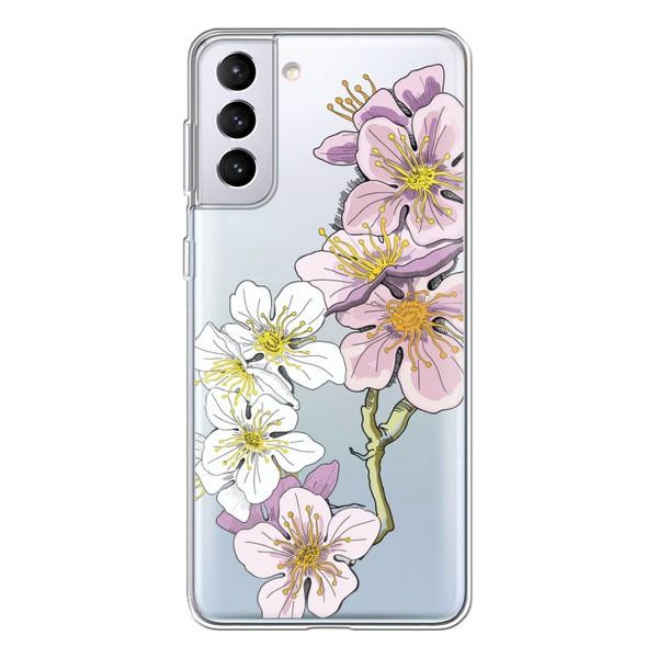 Boxface Silicone Case Samsung Galaxy G998 S21 Ultra Cherry Blossom 41731-cc4 - зображення 1