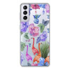 Boxface Silicone Case Samsung Galaxy G998 S21 Ultra Flamingo 41731-cc40 - зображення 1
