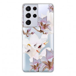 Boxface Silicone Case Samsung Galaxy G998 S21 Ultra Chinese Magnolia 41776-cc1