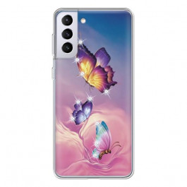 Boxface Silicone Case Samsung Galaxy G998 S21 Ultra Butterflies 941731-rs19