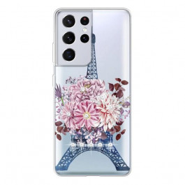 Boxface Silicone Case Samsung Galaxy G998 S21 Ultra Eiffel Tower 941776-rs1
