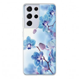 Boxface Silicone Case Samsung Galaxy G998 S21 Ultra Orchids 941776-rs16