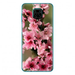Boxface Silicone Case Xiaomi Redmi Note 9S Flowers 39475-up1005