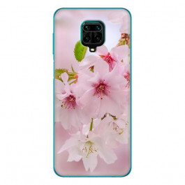 Boxface Silicone Case Xiaomi Redmi Note 9S Flowers 39475-up1104