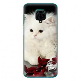 Boxface Silicone Case Xiaomi Redmi Note 9S Fluffy Cat 39475-up246