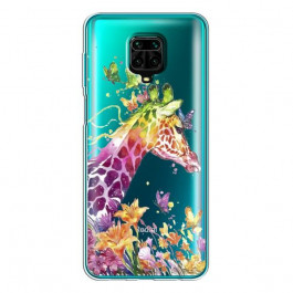   Boxface Silicone Case Xiaomi Redmi Note 9S Colorful Giraffe 39476-cc14