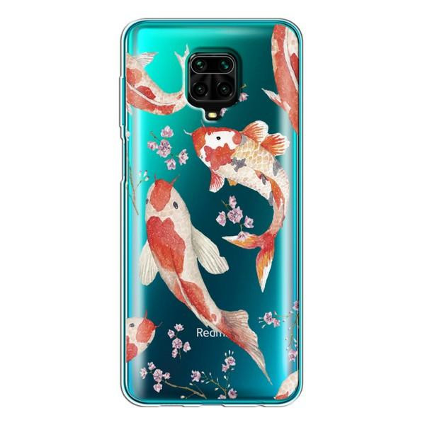 Boxface Silicone Case Xiaomi Redmi Note 9S Japanese Koi Fish 39476-cc3 - зображення 1