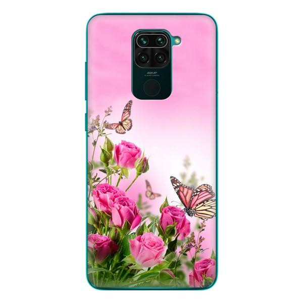 Boxface Silicone Case Xiaomi Redmi Note 9 Flowers 39801-up1000 - зображення 1