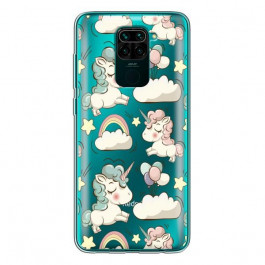   Boxface Silicone Case Xiaomi Redmi Note 9 Unicorns 39802-cc2