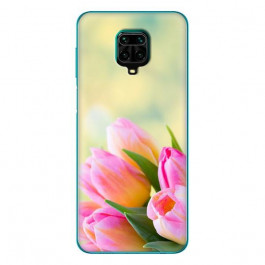 Boxface Silicone Case Xiaomi Redmi Note 9 Pro/9 Pro Max Bouquet of Tulips 39806-up1062