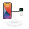 Belkin BOOST CHARGE PRO 3-in-1 Wireless Charger with MagSafe White (HPGA2, WIZ009ttWH-APL) - зображення 2