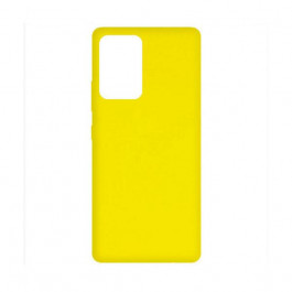 Epik Samsung Galaxy A725 A72 Silicone Cover Full without Logo A Yellow