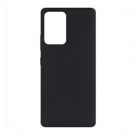 Epik Samsung Galaxy A725 A72 Silicone Cover Full without Logo A Black