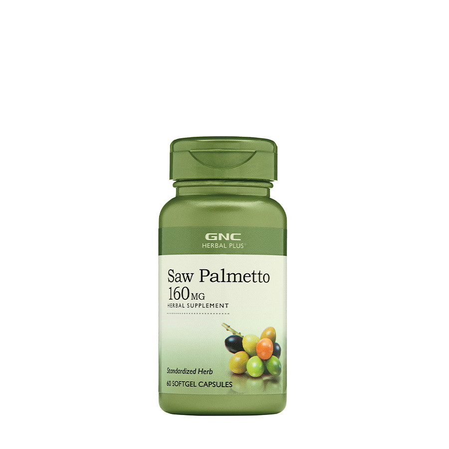 GNC Herbal Plus Saw Palmetto 160 mg 60 softgels - зображення 1