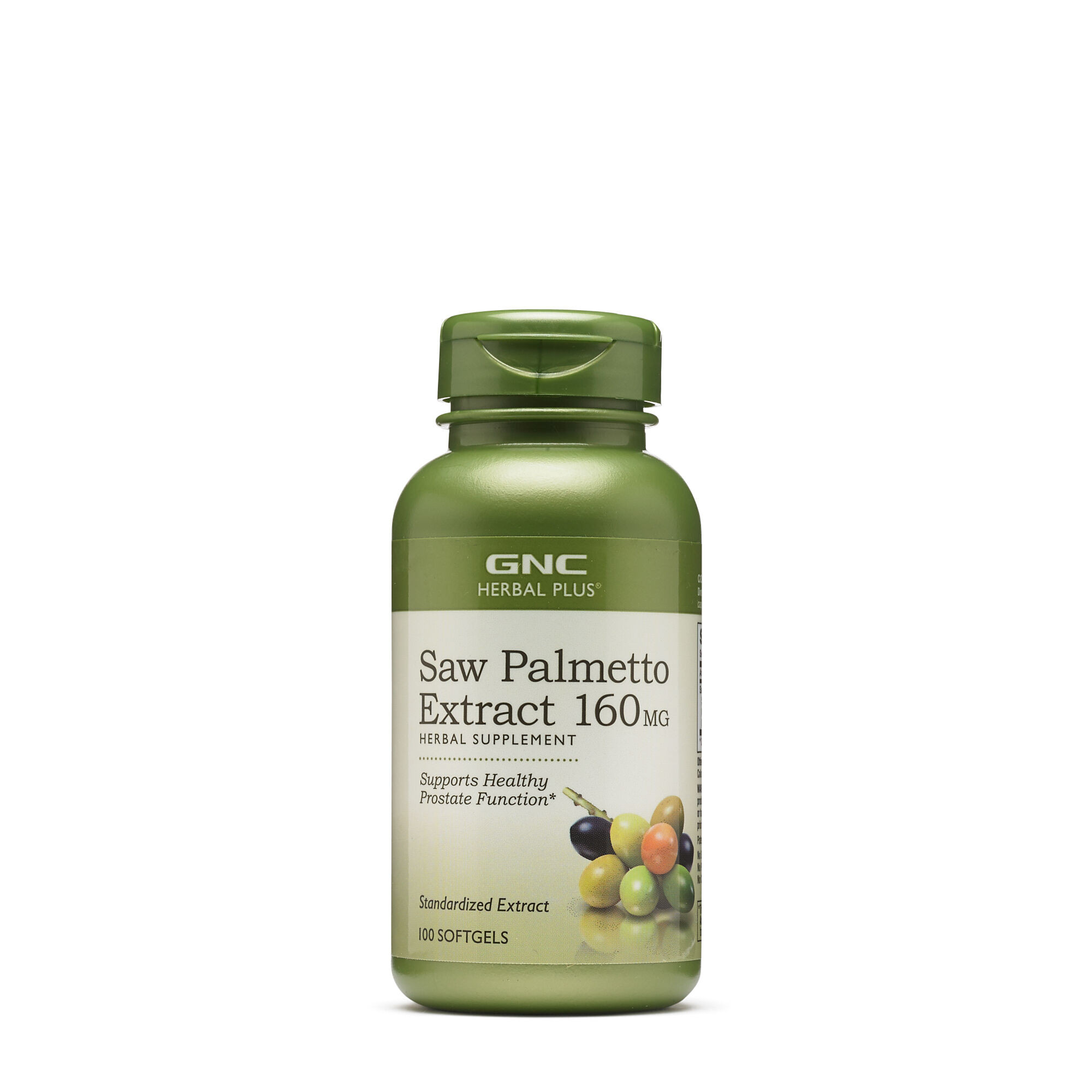 GNC Herbal Plus Saw Palmetto Extract 160 mg 100 caps - зображення 1
