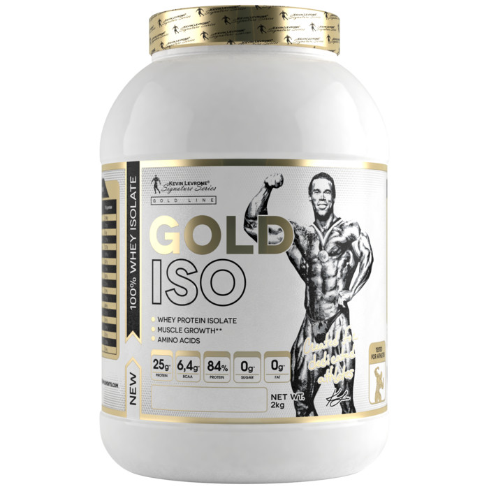 Kevin Levrone GOLD Iso 2000 g /66 servings/ Banana Peach - зображення 1