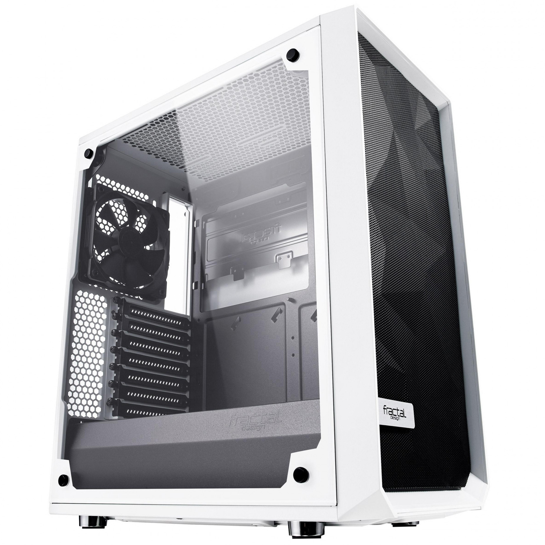 Fractal Design Meshify C White TG (FD-CA-MESH-C-WT-TGC) - зображення 1