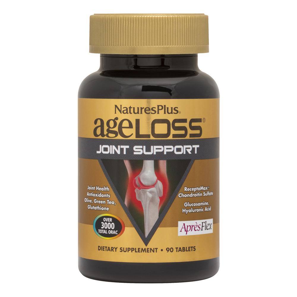 Nature's Plus AgeLoss Joint Support Tablets 90 tabs /30 servings/ - зображення 1