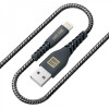 Luxe Cube Kevlar USB-Lightning 1.2m Black (8886668686440) - зображення 1
