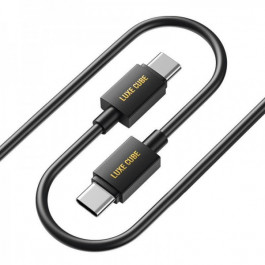Luxe Cube USB-USB Type-C 3А 2m Black (8886888698469)
