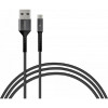 Intaleo CB0 USB-microUSB 1.2m Black/Grey (1283126495649) - зображення 1
