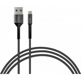 Intaleo CB0 USB-microUSB 1.2m Black/Grey (1283126495649)