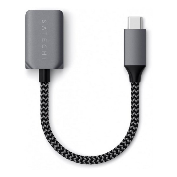 Satechi USB-C to USB 3.0 Adapter Space Gray (ST-UCATCM) - зображення 1