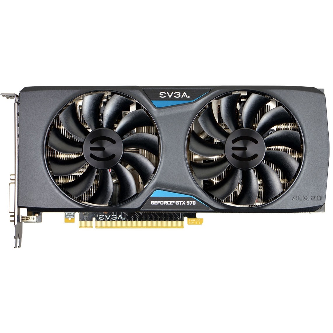 EVGA GeForce GTX 970 04G-P4-2978-KR купить в интернет-магазине: цены на  видеокарта GeForce GTX 970 04G-P4-2978-KR - отзывы и обзоры, фото и  характеристики. Сравнить предложения в Украине: Киев, Харьков, Одесса,  Днепр на Hotline.ua