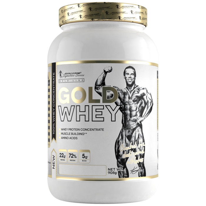 Kevin Levrone GOLD Whey 908 g /30 servings/ Banana Peach - зображення 1