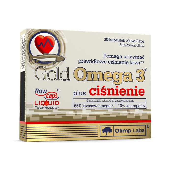 Olimp Gold Omega 3 plus Cisnienie 30 caps - зображення 1