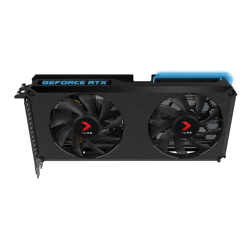 PNY GeForce RTX 3060 12GB XLR8 Gaming REVEL EPIC-X RGB Dual Fan Edition (VCG306012DFXPPB) - зображення 1