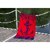 Lotus Полотенце пляжное Anchor New красный 75x150 велюр - зображення 1