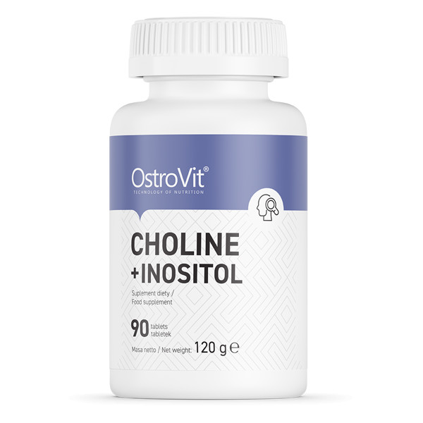 OstroVit Choline + Inositol 90 tabs - зображення 1