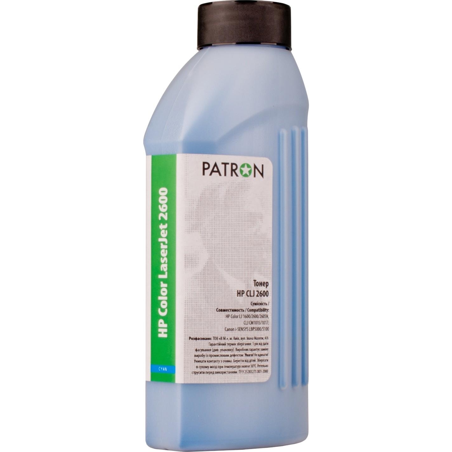 Patron HP CLJ 2600 Cyan 100г (T-PN-HCLJ2600-C-100) - зображення 1